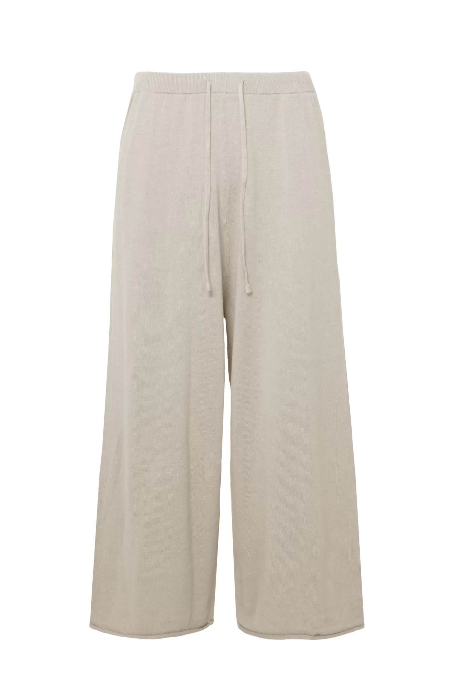 Hosen-Bomboogie Hose Mit Kordelzug Aus Baumwolljersey Mit Leinenmischung Für Damen